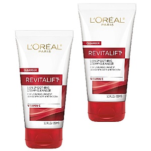 L'Oreal Paris Revitalift: 5-Oz Bright Reveal Scrub Cleanser or 5-Oz Skin Smoothing Cream Cleanser 2 for $4.20 ($2.09 each) & More + Free Store Pickup ($10 Minimum Order)