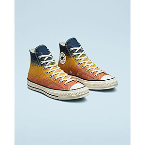 Converse Sale + Extra 30% Off: Chuck 70 Scatter Dye Shoes (Opal/Goldtone) or Heavyweight Canvas Shoes (Soba/Egret/Black) $28 & More + Free Shipping