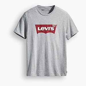 Levi's Extra 50% Off Sale: Men's Logo Classic T-shirt (Grey) $5.50 & More + Free Shipping