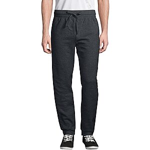 Hanes Men's Jogger Sweatpants w/ Pockets (Charcoal Heather or Navy) $9 + Free Shipping w/ Prime or on $25+