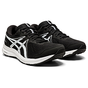 ASICS Men's Running Shoes: Extra Wide & Wide: Gel-Contend 7 (4E, Black/White) $32 & More + Free S&H
