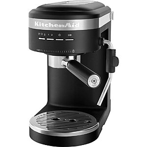 KitchenAid Semi-Automatic Espresso Machine (Matte Black) $150 + Free Shipping