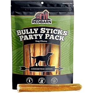 8-Oz Redbarn Bully Sticks Dog Treats (5-8" Variety Pack) $10.10 w/ S&S + Free Shipping w/ Prime or on $35+