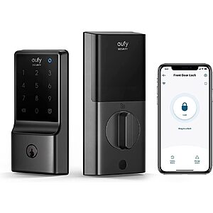 Prime Members: eufy Security C210 5-in-1 Keyless Wi-Fi Deadbolt Smart Lock $80 + Free Shipping