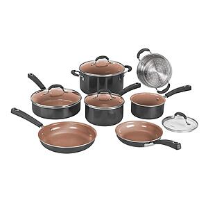 11-Piece Cuisinart Ceramica XT Non Stick Cookware Set (Black) $65 + Free Shipping