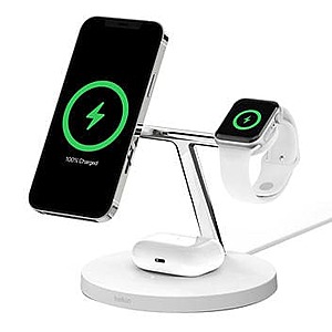 Belkin BOOST CHARGE PRO 3-in-1 Wireless Charger with MagSafe 15W $89.99