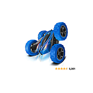 Remote Control Car RC Cars - Drift High Speed Off Road Stunt Truck, Race Toy with 2 Rechargeable Batteries, 4 Wheel Drive, Cool Birthday Gifts for Boys Age 6 7 8 9 10 11  - $17.99