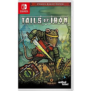 Tails of Iron - Crimson Knight Edition (Nintendo Switch) - $14.99 at Amazon