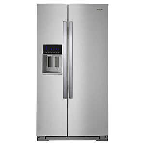 Costco Members: Whirlpool 28 cu.ft. Side-by-Side Refrigerator w/ Ice & Water Dispenser $1099.99