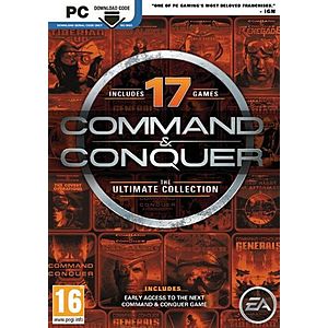Command and Conquer: The Ultimate Edition (Includes 17 Games - PC Digital Download) $5.09