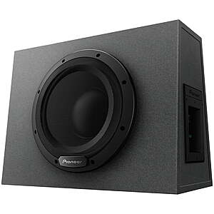 Pioneer TS-WX1010A - Sealed 10" 1,100-Watt Active Subwoofer with Built-in Amp $134