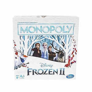 Amazon: Disney Frozen 2 Monopoly Board Game $9.99