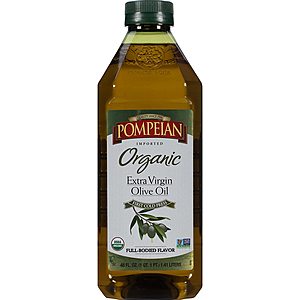 Pompeian Organic Extra Virgin Olive Oil, 48 Ounce S&S $9.01 @amazon