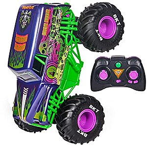 Monster Jam, Official Grave Digger Freestyle Force, Remote Control Car, Monster Truck Toys for Boys Kids and Adults, 1:15 Scale $29.99 - Amazon