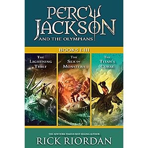 Percy Jackson and the Olympians: Books I-III: Collecting The Lightning Thief, The Sea of Monsters, and The Titans' Curse (Kindle eBook) by Rick Riordan $0.99