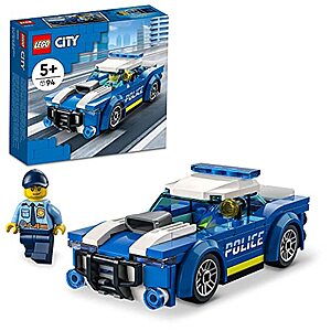 LEGO City Police Car 60312 (94 Pieces) - $6.39 - Amazon