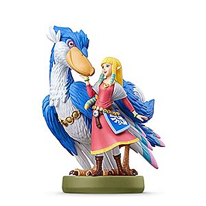 The Legend of Zelda: Skyward Sword HD Zelda & Loftwing Nintendo Amiibo Figure - $9.99 - Amazon