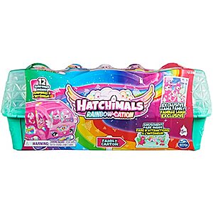 Hatchimals CollEGGtibles, Rainbow-Cation Llama Family Carton with Surprise Playset - $7.67 - Amazon