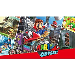 Super Mario Odyssey - Nintendo Switch [Digital Code] - $39.99 + F/S - Amazon