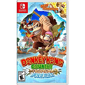 Donkey Kong Country Tropical Freeze (Nintendo Switch) - $39.99 + F/S - Amazon