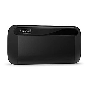 2TB Crucial X8 Portable Solid State Drive - $129.99 + F/S - Amazon