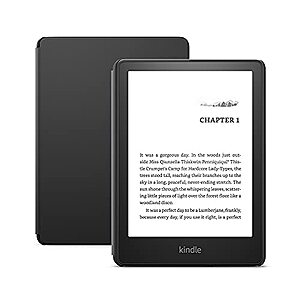 8GB 6.8" Kindle Paperwhite Kids w/ Cover (2021) + 1-Year Kids+ Subscription - $104.99 + F/S - Amazon