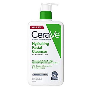 CeraVe Hydrating Facial Cleanser 19 Fluid Ounce - $10.52 /w S&S - Amazon