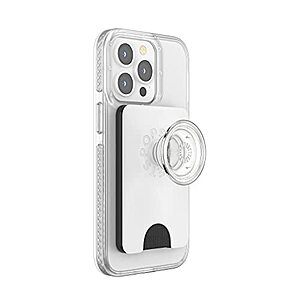 PopSockets PopWallet+ with MagSafe (White) - $19.99 - Amazon