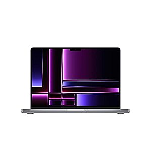 Apple MacBook Pro: 14" Liquid Retina XDR, M2 Pro, 16GB RAM, 512GB SSD - $1749.99 + F/S - Amazon