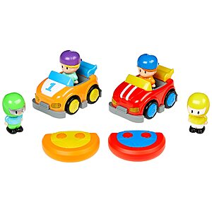 Amazon Basics Cartoon Race Car Toys - 2 Pack - $8.39 - Amazon