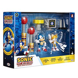 Sonic The Hedgehog 2.5" Action Figure Diorama Set $7.95