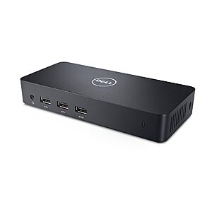 Dell D3100 USB 3.0 Ultra HD/4K Triple Display Docking Station - $99.99 + F/S - Amazon