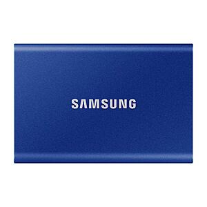 1TB Samsung T7 USB 3.2 Gen 2 External Solid State Drive (Red, Blue, Titan Gray) $70 + Free Shipping