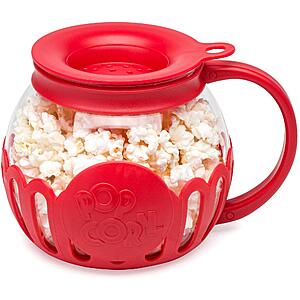 Prime Members: 1.5-Qt Ecolution Original Microwave Popcorn Popper w/ Borosilicate Glass - $7.80 - Amazon
