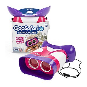 $5.00: Educational Insights GeoSafari Jr. Kidnoculars Pink Binoculars