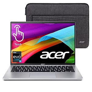 $689.99: Acer Swift Go 14 Intel Evo Thin & Light Laptop 14" 1920x1200 100% sRGB Touch i7-1355U Iris Xe 16GB 512GB Gen 4 SSD