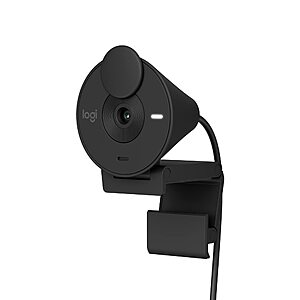 $49.99: Logitech Brio 301 Full HD Webcam with Privacy Shutter