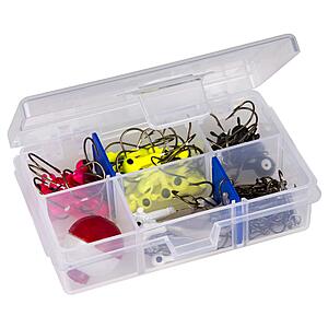 $1.64: Flambeau Outdoors 1002 Tuff Tainer, Fishing Tackle Tray Box, Includes [2] Zerust Dividers, 6 Compartments