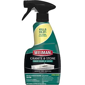 $5.46 /w S&S: Weiman Granite Cleaner and Polish - 12 Fluid Ounce