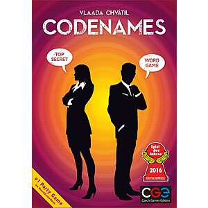 Select Amazon Accounts: Codenames Board Game $9.30