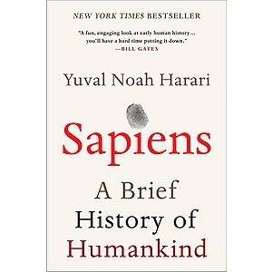 Sapiens: A Brief History of Humankind (eBook) by Yuval Noah Harari $1.99