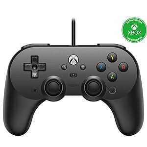 $26.99: 8BitDo Pro 2 Wired Controller for Xbox Series X, Xbox Series S, Xbox One & Windows 10