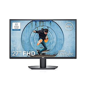 $99.99: Dell SE2722HX Monitor - 27 inch FHD (1920 x 1080) 16:9 Ratio with Comfortview, 75Hz