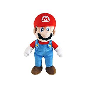 $11.99: Little Buddy Super Mario All Star Collection 1414 Mario Stuffed Plush, 9.5"