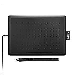 $29.95: One by Wacom Small Graphics Drawing Tablet 8.3 x 5.7 Inches