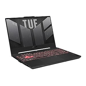 $1078.99: ASUS TUF Gaming A15 (2023) Gaming Laptop, 15.6” FHD 144Hz Display, GeForce RTX 4070, AMD Ryzen 7 7940HS, 16GB DDR5, 1TB PCIe SSD