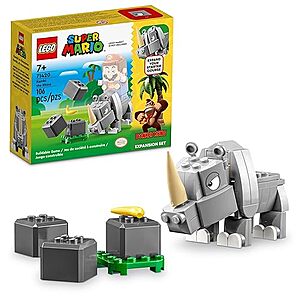 $6.59: LEGO Super Mario Rambi The Rhino Expansion Set 71420