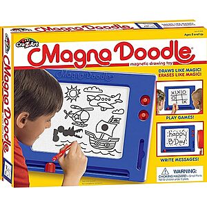 $7.50: Cra-Z-Art Retro Magna Doodle Magnetic Drawing Board Toy