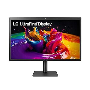$918.95: LG 27MD5KL-B 27 Inch UltraFine 5K (5120 x 2880) IPS Display with macOS Compatibility