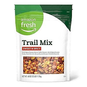 $9.12: 40-Oz Amazon Fresh Sweet & Spicy Trail Mix